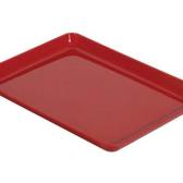 ABS piatto per banco rosso