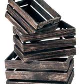 Cassette da legno Set