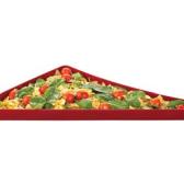 ABS Set ciotole triangolare rosso