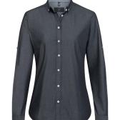 Damenbluse Denimoptik