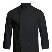Kochjacke modern schwarz