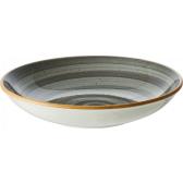 Farbe Grau Form Teller, tief