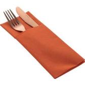 Gre (aufgefaltet) 40 x 33 cm Farbe Mandarin